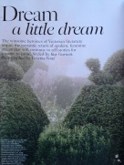 'Dream a little dream' editorial, Vogue UK, October 2013. Styled by Bay Garnett, photographs, Venetia Scott, model, Georgia May Jagger.